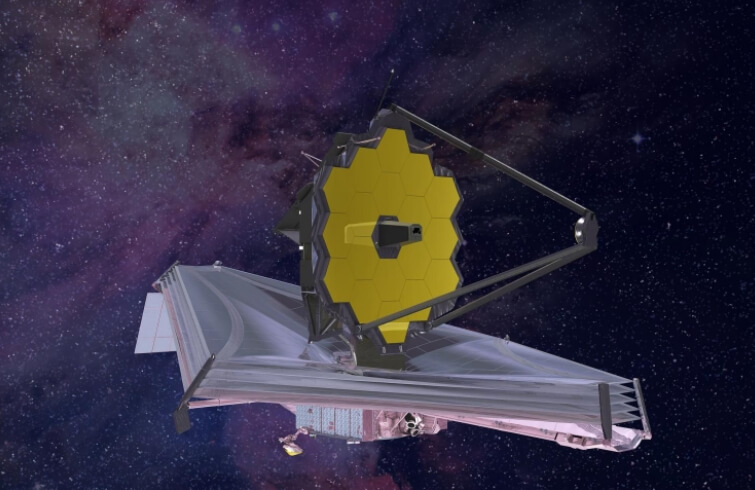 Охлаждение телескопа Джеймса Уэбба. Телескоп Джеймса Уэбба почти готов к работе. Фото.