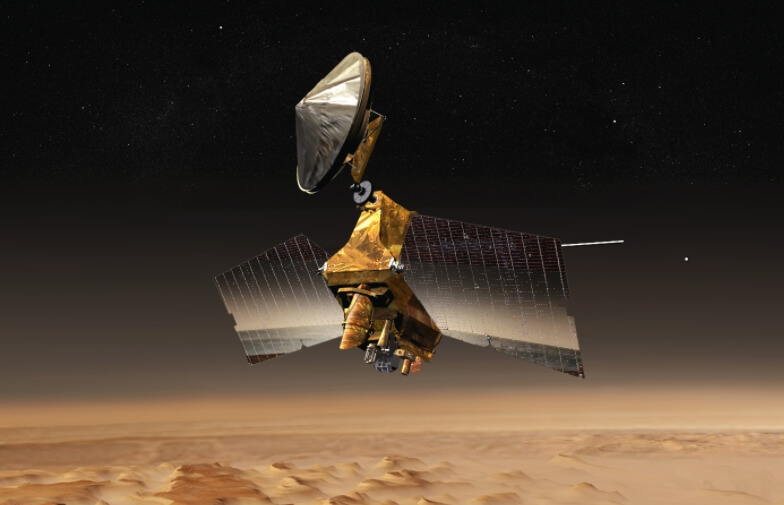 Спутник Mars Reconnaissance Orbiter. Фото.