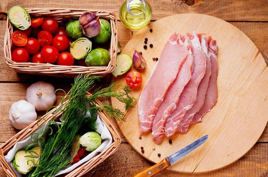 Флекситарианство предусматривает как растительную, так и мясную пищу. Фото.