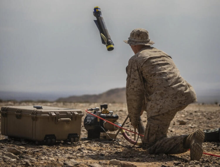 Американские дроны-камикадзе Switchblade. Фото.