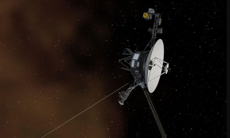 Как зонды «Вояджер» помогут людям обрести бессмертие? Космический аппарат «Вояджер-1». Фото.