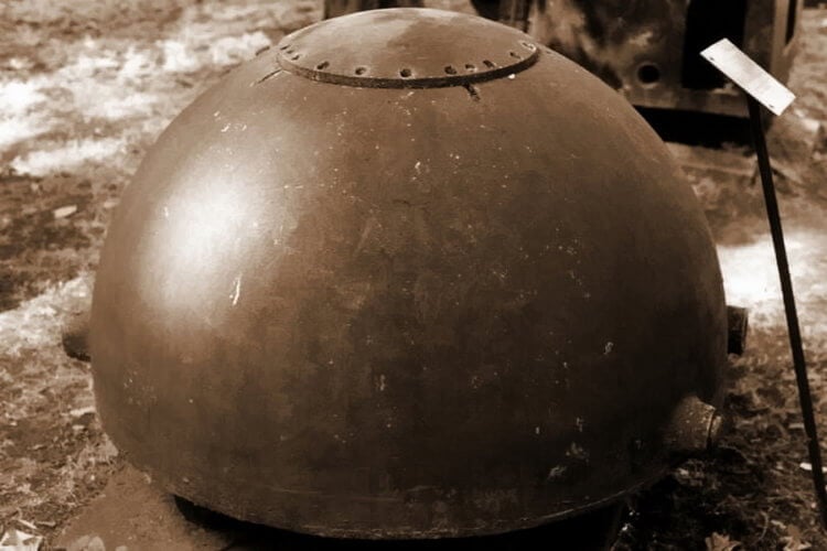 Донные мины. Донная неконтактная мина времен Второй Мировой войны. Фото.