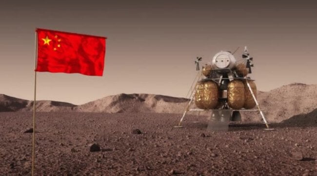 Китай хочет доставить марсианский грунт на Землю в 2031 году — раньше, чем США. Фото.