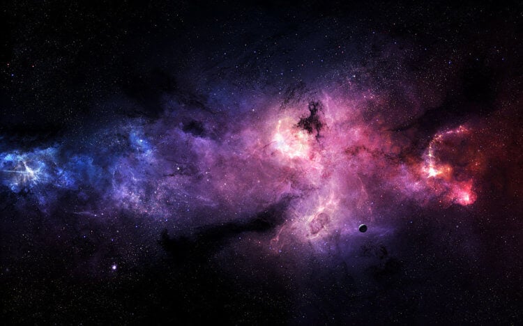 Судьба Вселенной. Наблюдаемые галактики удаляются от нас все быстрее и быстрее. Фото.