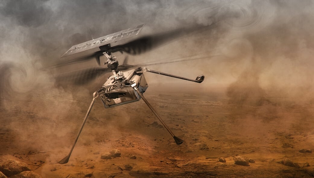 5 удивительных особенностей марсианского вертолета Ingenuity