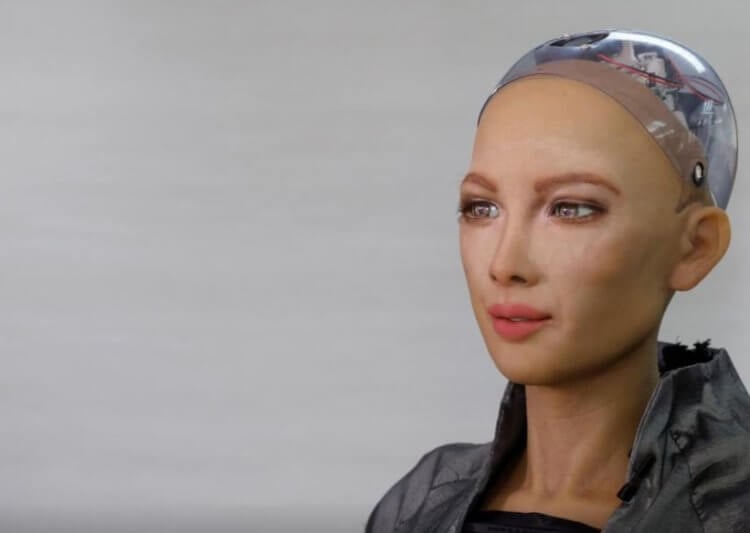 Зачем нужны роботы, покрытые живыми человеческими клетками? Робот София очень похож на человека, но все равно вызывает тревогу. Фото.
