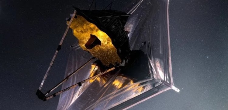 Повреждение зеркала Джеймса Уэбба. С телескопом все в порядке! Фото.