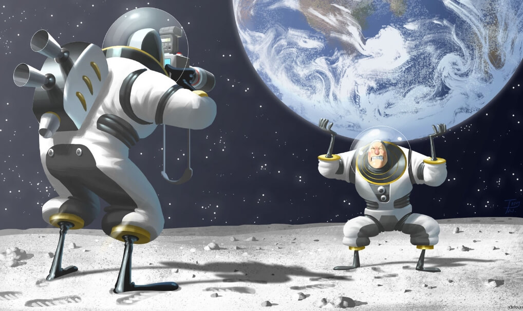 Как самый странный скафандр NASA поможет людям вернуться на Луну?