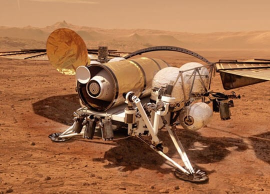 Марсианская угроза. Космос для роботов. Фото.