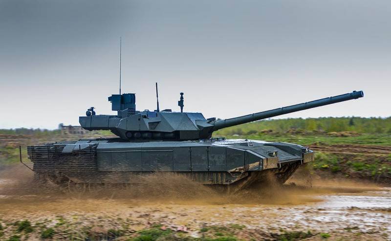 Танк «Армата» получился слишком дорогим для массовых закупок. Фото.