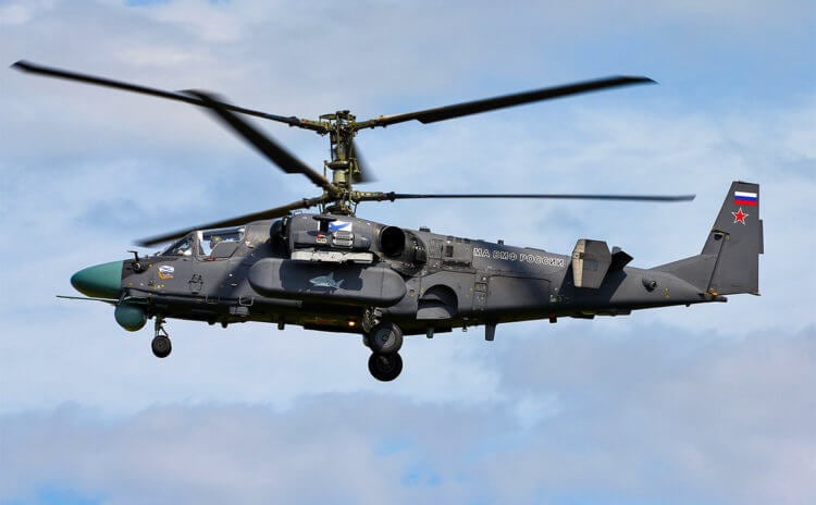 История разработки вертолета Ка-52М. Базовый вертолет Ка-52, который пришел на смену «Черной акуле». Фото.