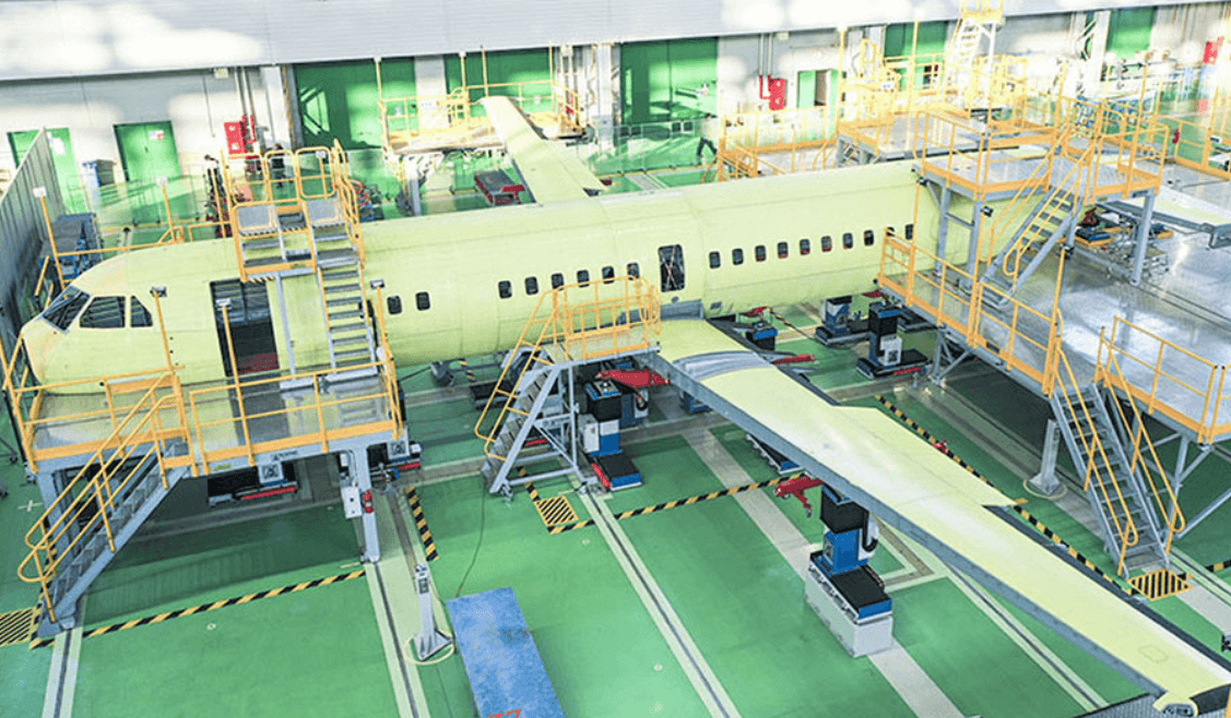 Сборка самолета Ил-96-400М. Источник фото: abireg.ru. Фото.