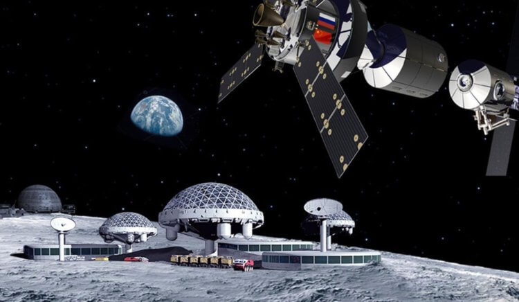Почему люди хотят на Луну? Строительство лунной станции станет еще одним достижением человечества. Фото.
