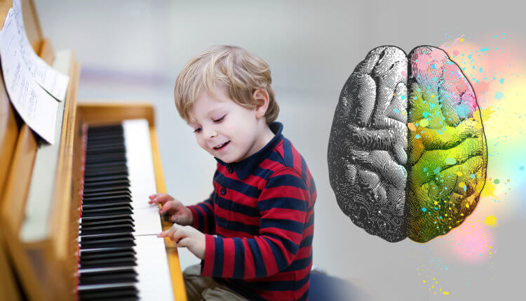 Миф об «Эффекте Моцарта». Игра на музыкальных итнструментах положительно влияет на мозг и здоровье. Фото.