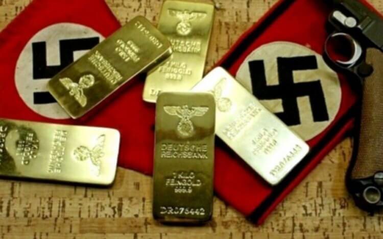 Самые распространенные легенды о золоте нацистов. С золотом нацистов связано много мифов и легенд. Фото.