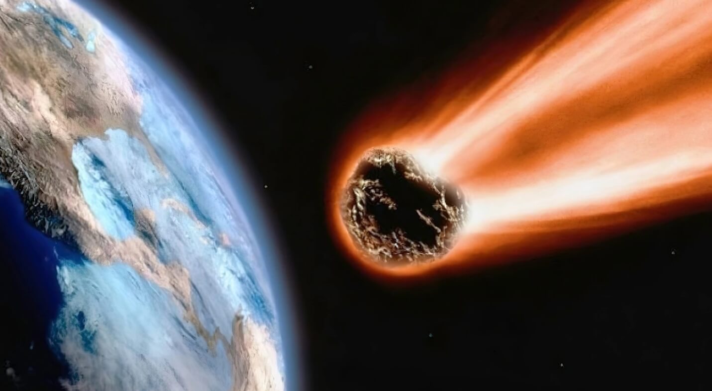 Континенты на Земле могли появиться из-за падения гигантских метеоритов