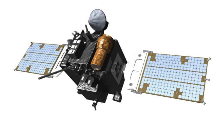 Подготовка к запуску космической станции «Данури». Масса космической станции «Данури» составляет 678 килограммов. Фото.