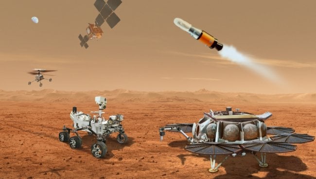 У NASA новый план добычи марсианского грунта — что изменилось? Фото.
