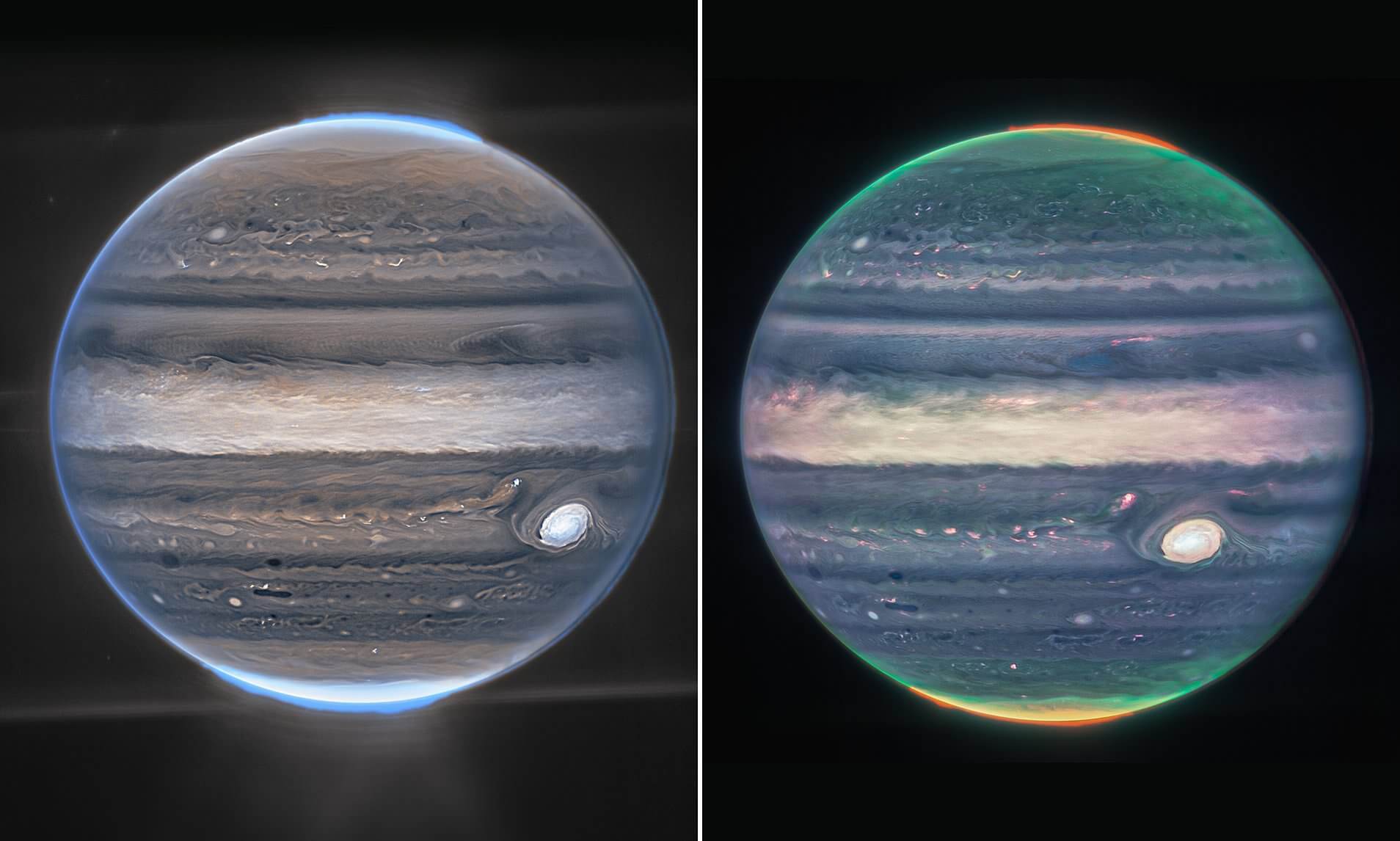 Новые снимки Юпитера раскрывают тайны газового гиганта