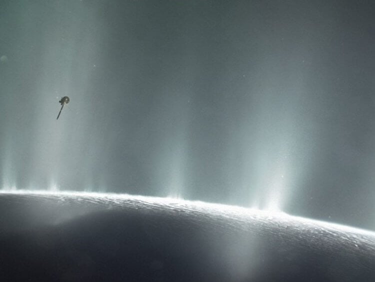 В воде на Энцеладе есть фосфор? Миссия на Энцелад будет запущена только в 2030-х годах. Фото.