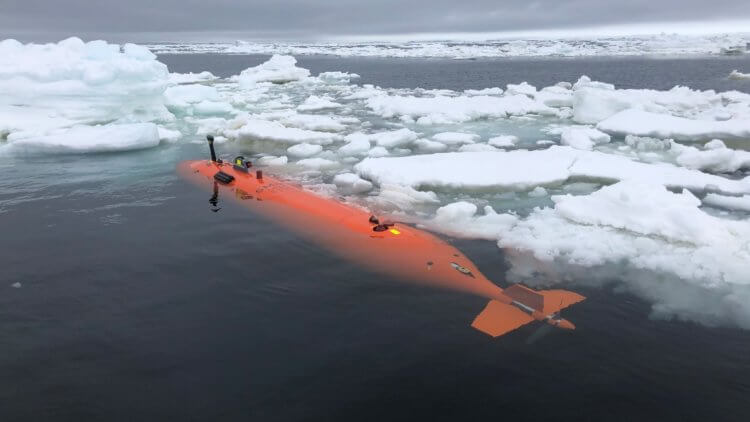 Почему ледник “судного дня” может вскоре исчезнуть? Подводный робот, который исследовал дно под ледником Туэйтса. Фото.