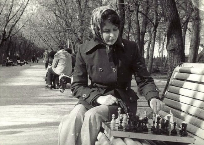 Почему в СССР все играли в шахматы, а сейчас нет. Фото.