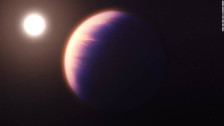 Впервые за пределами Солнечной системы обнаружен углекислый газ в атмосфере планеты, но что это значит? На расстоянии 700 световых лет ученые обнаружили экзопланету с углекислым газом в атмосфере. Фото.