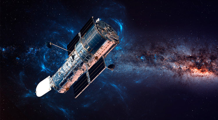 Почему обнаружение экзопланеты с углекислым газом — это большое достижение? Старичок Хаббл совершил много открытий, однако по своим возможностям он сильно уступает телескопу Джеймса Уэбба. Фото.