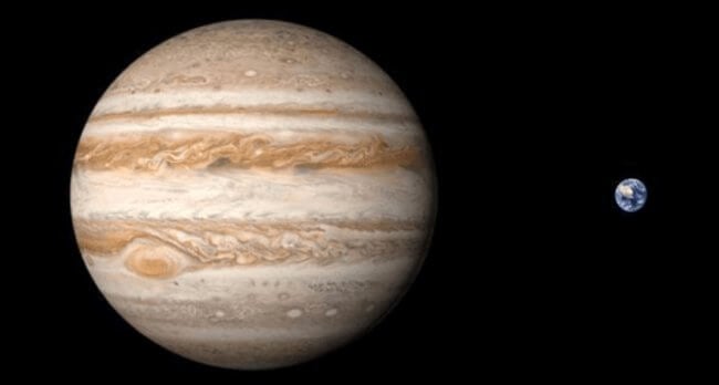 Климат на Земле может быть лучше, но нам мешает Юпитер. Фото.