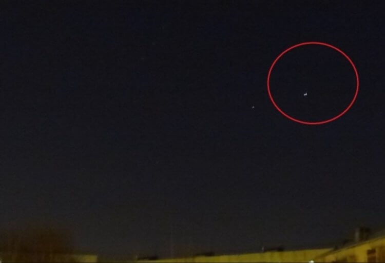 Как увидеть МКС с Земли. МКС на небе видна только так. Фото.