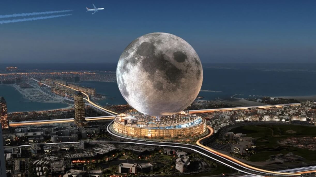 В Дубае построят копию Луны для самого дешевого «космического туризма»