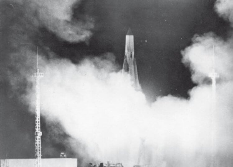 Фотографии самого первого спутника Земли. Момент запуска «Спутника-1». Фото.