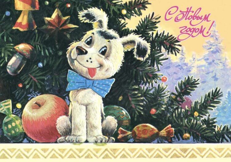 Сколько стоят советские открытки. Новогодних открыток было особенно много. Фото.