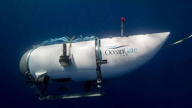 Погружение на дно к «Титанику». Глубоководный аппарат «Титан» от OceanGate. Фото.