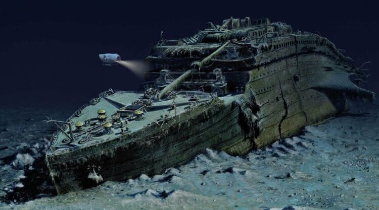 Как разрушается «Титаник». Скоро от «Титаника» ничего не останется. Фото.