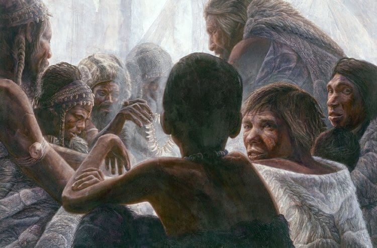 Когда современные люди жили с неандертальцами. Современные люди жили бок о бок с неандертальцами несколько тысяч лет. Фото.