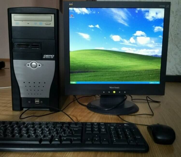 Компьютеры на Pentium 4. Компьютеры на Pentium 4 выглядели примерно так. Фото.