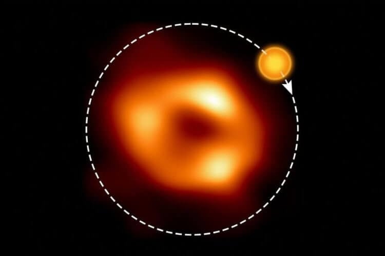Спокойная и странная черная дыра. Плазменный шар вокруг черной дыры моя появиться в результате рентгеновских вспышек, причины которых на данный момент неизвестны. Фото.