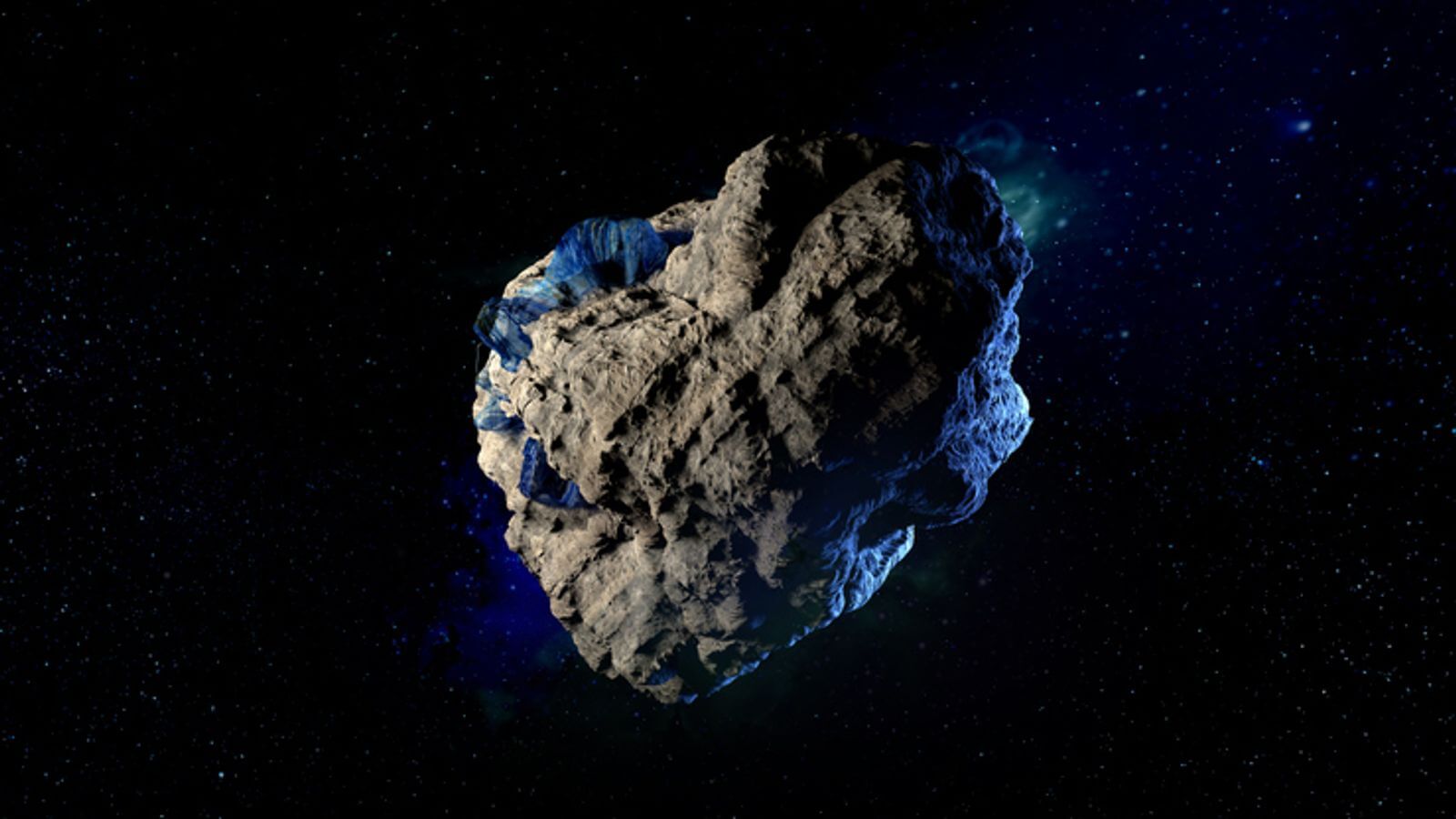 Астероиды убийцы планет — что это такое? Астероид 2022 AP7 имеет диаметр около полутора километров. Фото.