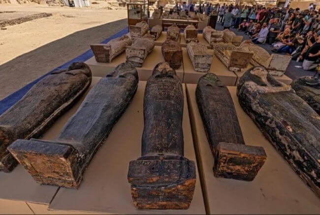 Сотни мумий и неизвестная царица: удивительная находка в египетской Саккаре. Фото.