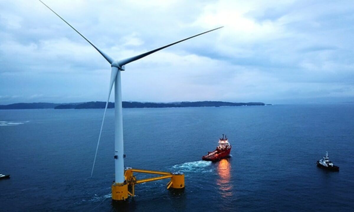 Как море может спасти от энергетического кризиса. Плавучие ветровые установки — перспективное направление в области альтернативно энергетики. Фото.
