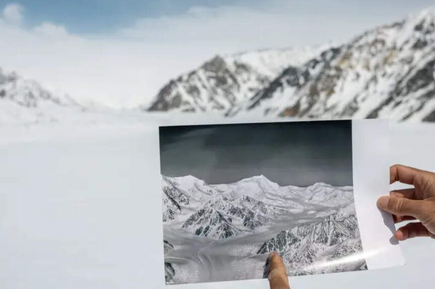 В горах Канады найден «тайник» альпиниста с историческими фотографиями