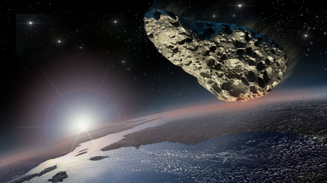 Насколько опасен астероид убийца. НАСА следит за всеми потенциально опасными астероидами. Фото.