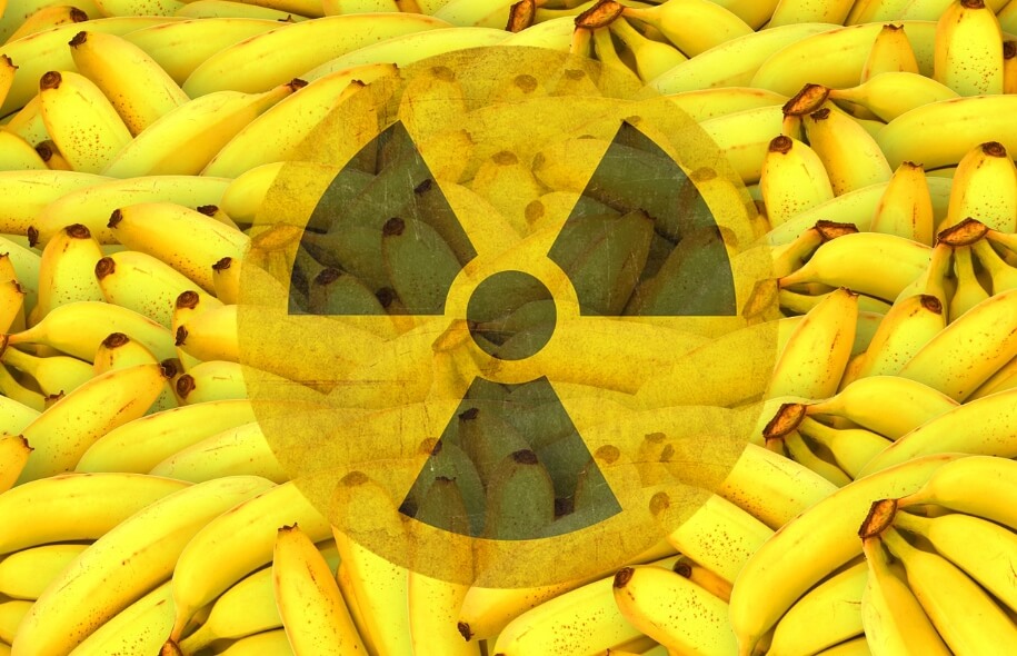 Правда ли, что бананы радиоактивны и опасны для здоровья