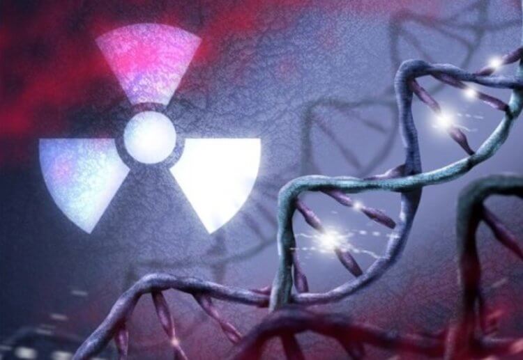 Что такое радиация простыми словами. Ионизирующее излучение разрушает ДНК человека. Фото.