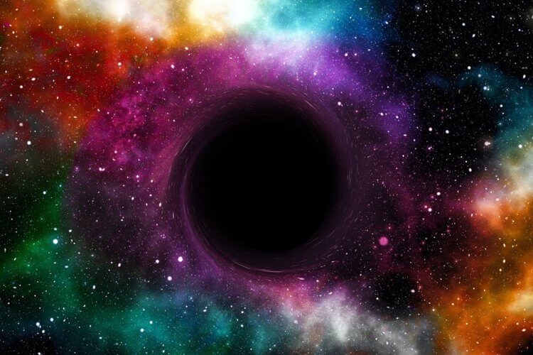 В поисках квантовой гравитации. Моделирование показало, что черная дыра демонстрировала признаки квантовой суперпозиции, то есть способность существовать сразу в нескольких состояниях. Фото.