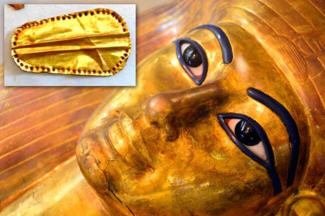 В Египте найдены мумии с золотыми языками, которые «пытаются что-то сказать». Фото.