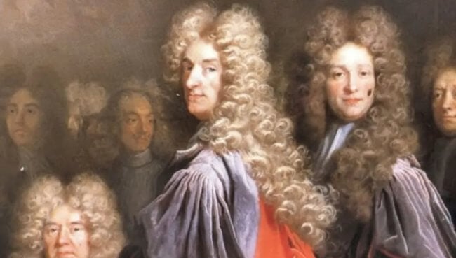 Почему мужчины 17 века носили кудрявые парики. Вы 100% видели их на старых картинах. Фото.