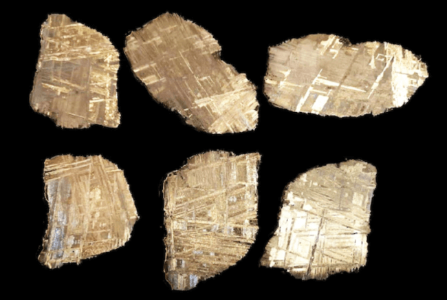 Древняя “наковальня” оказалась метеоритом с неизвестными ранее минералами. Фото.