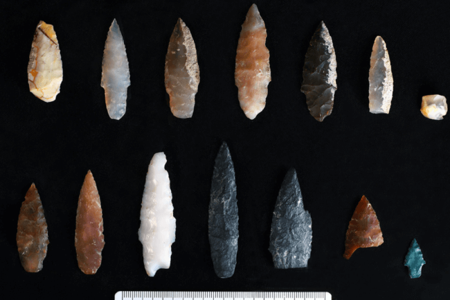 Археологи обнаружили самые первые инструменты древних индейцев. Фото.